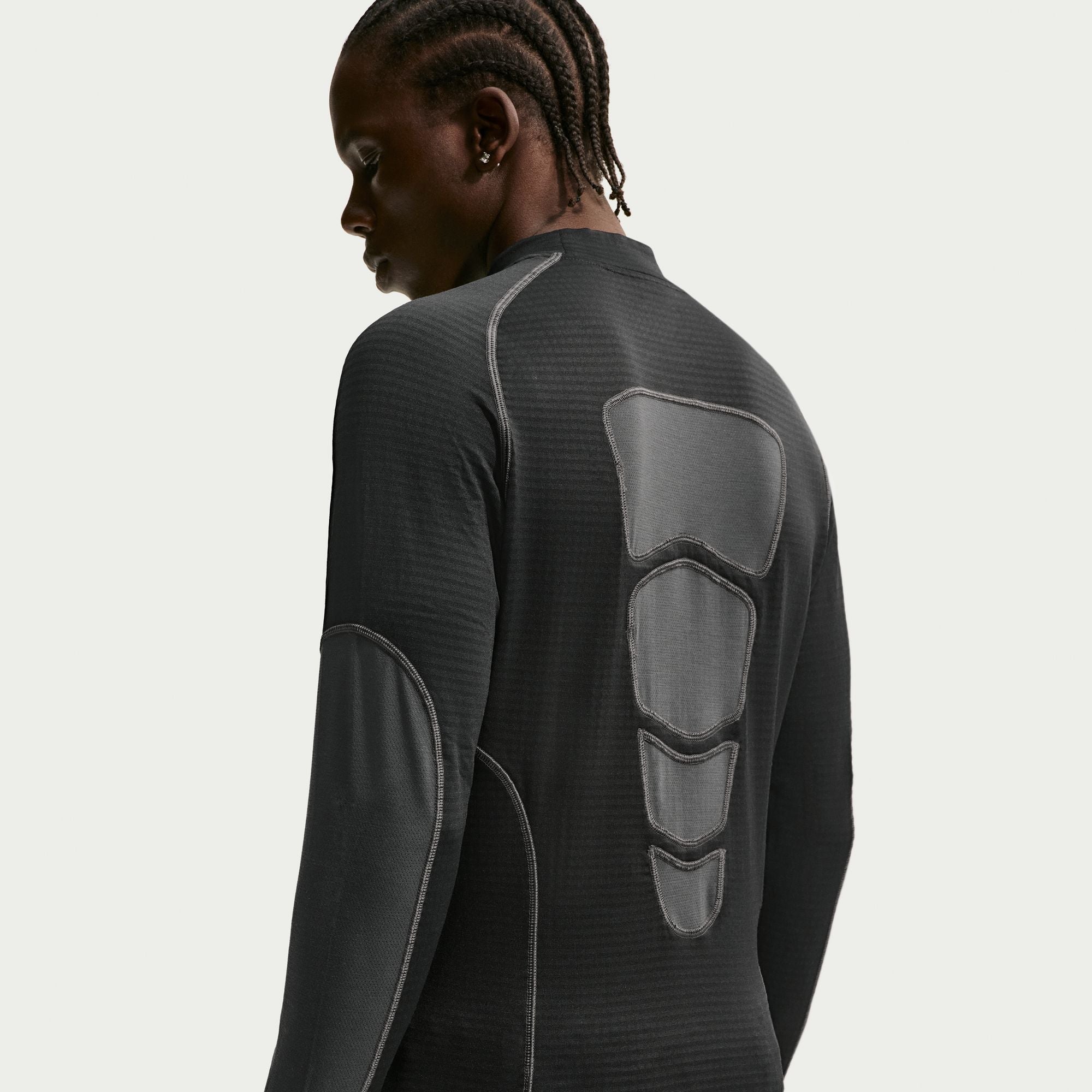 Men's Nike Tech Base Layer Long-Sleeve Top - Black/Anthracite/Anthracite/Black