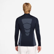 Men's Nike Tech Base Layer Long-Sleeve Top - Obsidian/ThunderBlue/ThunderBlue/Black