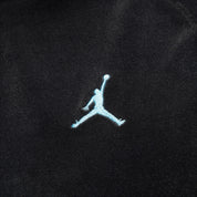 Men's Jordan Brooklyn Velour Track Jacket - Black/Blue Chill