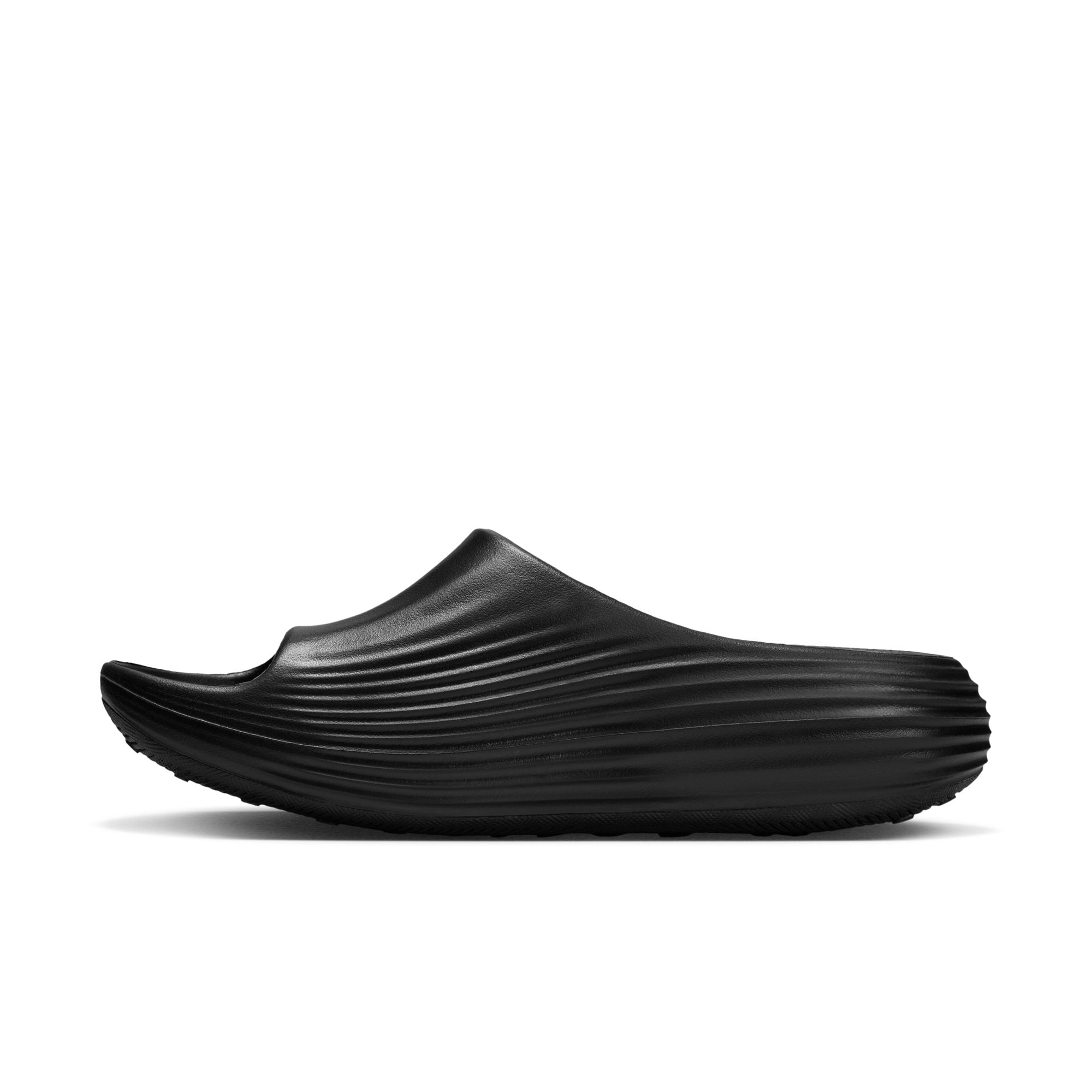 Women's ReactX Rejuven8 Slides (001 - Black/Black-Black)