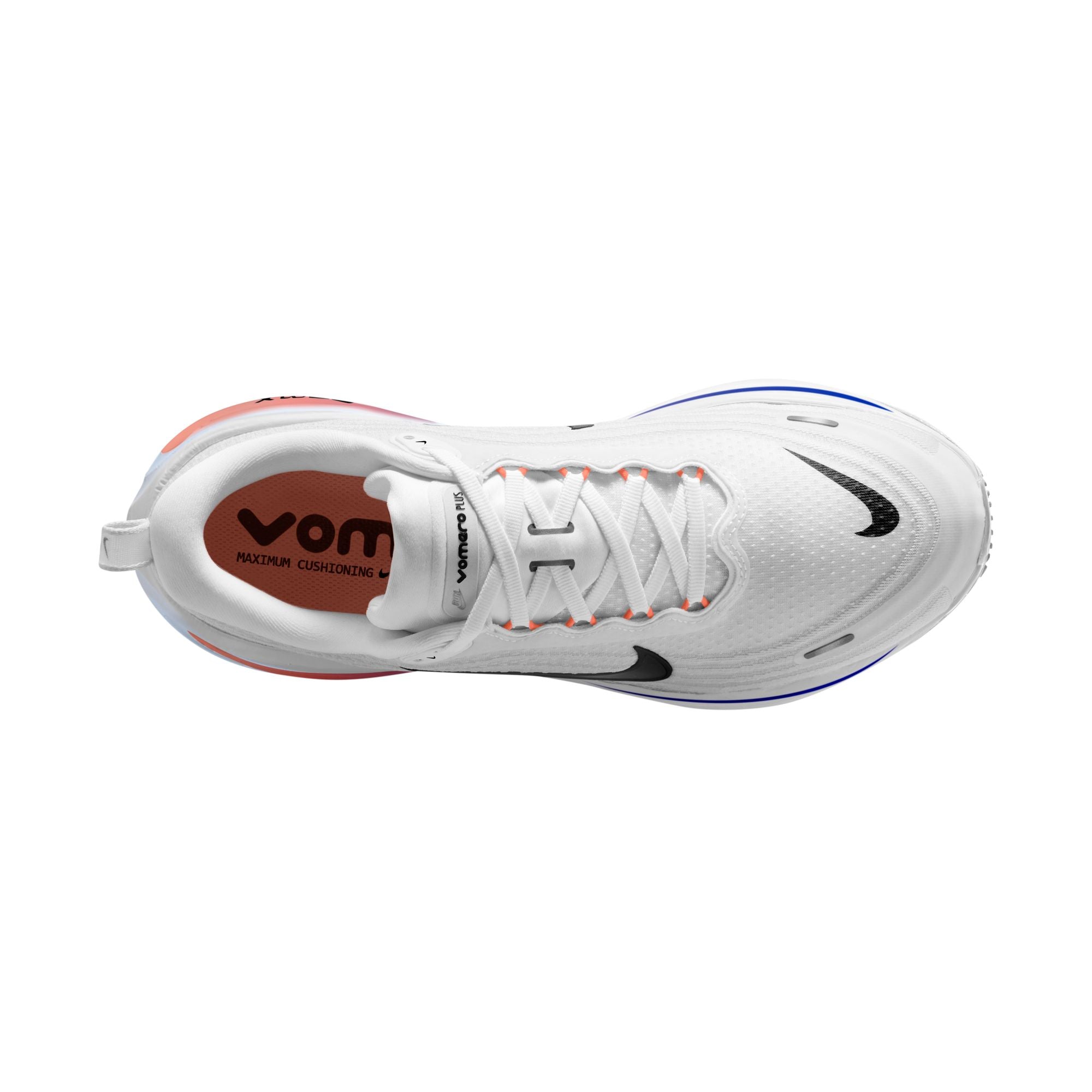 Men's Vomero Plus (108 - White/Black-Atomic Pink-Racer Blue)