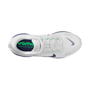 Men's Nike Vomero Plus Running Shoe - White/Midnight Navy/Green Spark Regular (D)