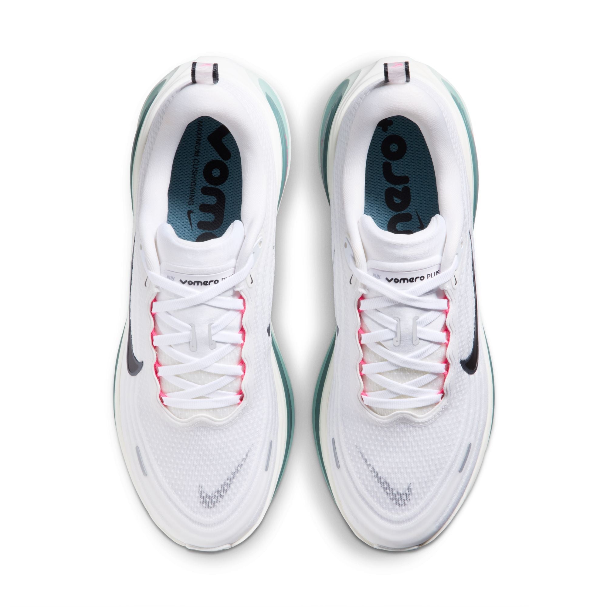 Men's Vomero Plus (110 - White/Black-Mineral Slate-Hyper Pink)