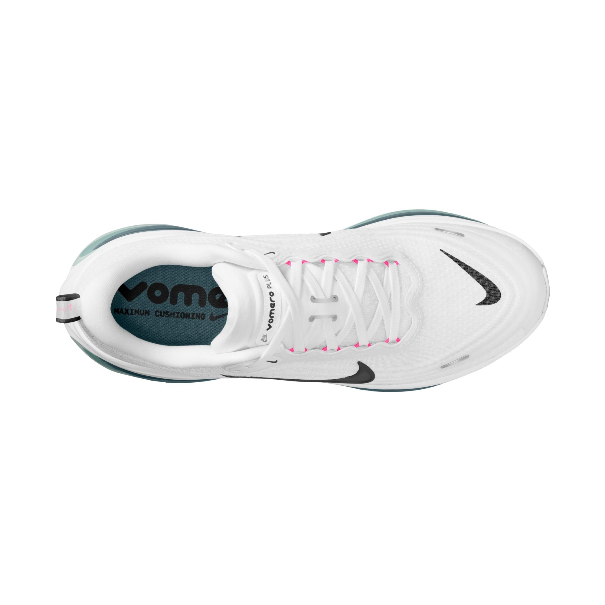 Men's Vomero Plus (110 - White/Black-Mineral Slate-Hyper Pink)