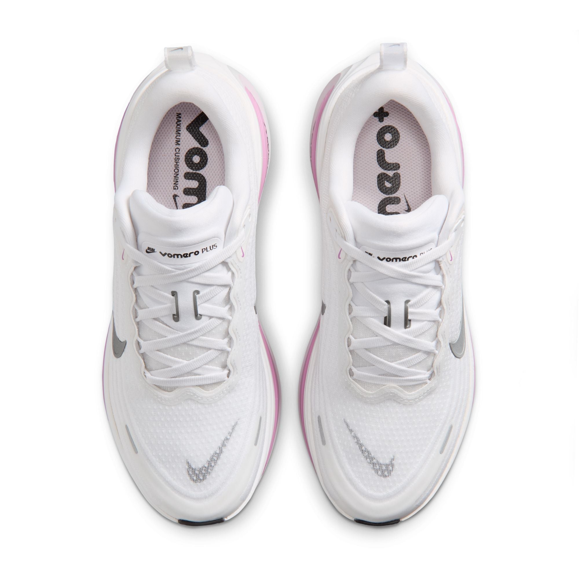 Women's Vomero Plus (110 - White/Metallic Silver-Bleached Lilac)