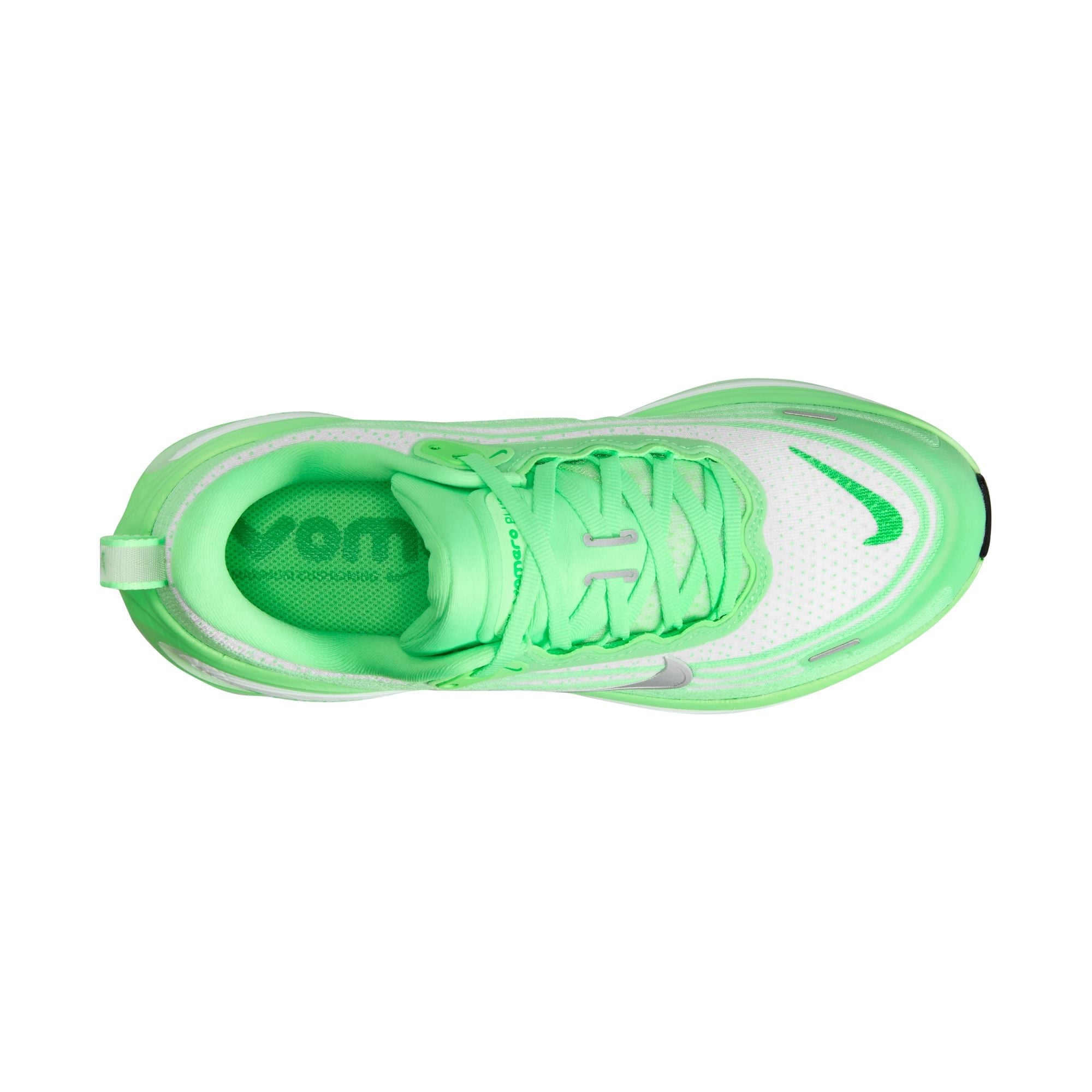 Women's Vomero Plus (111 - White/Metallic Silver-Illusion Green)