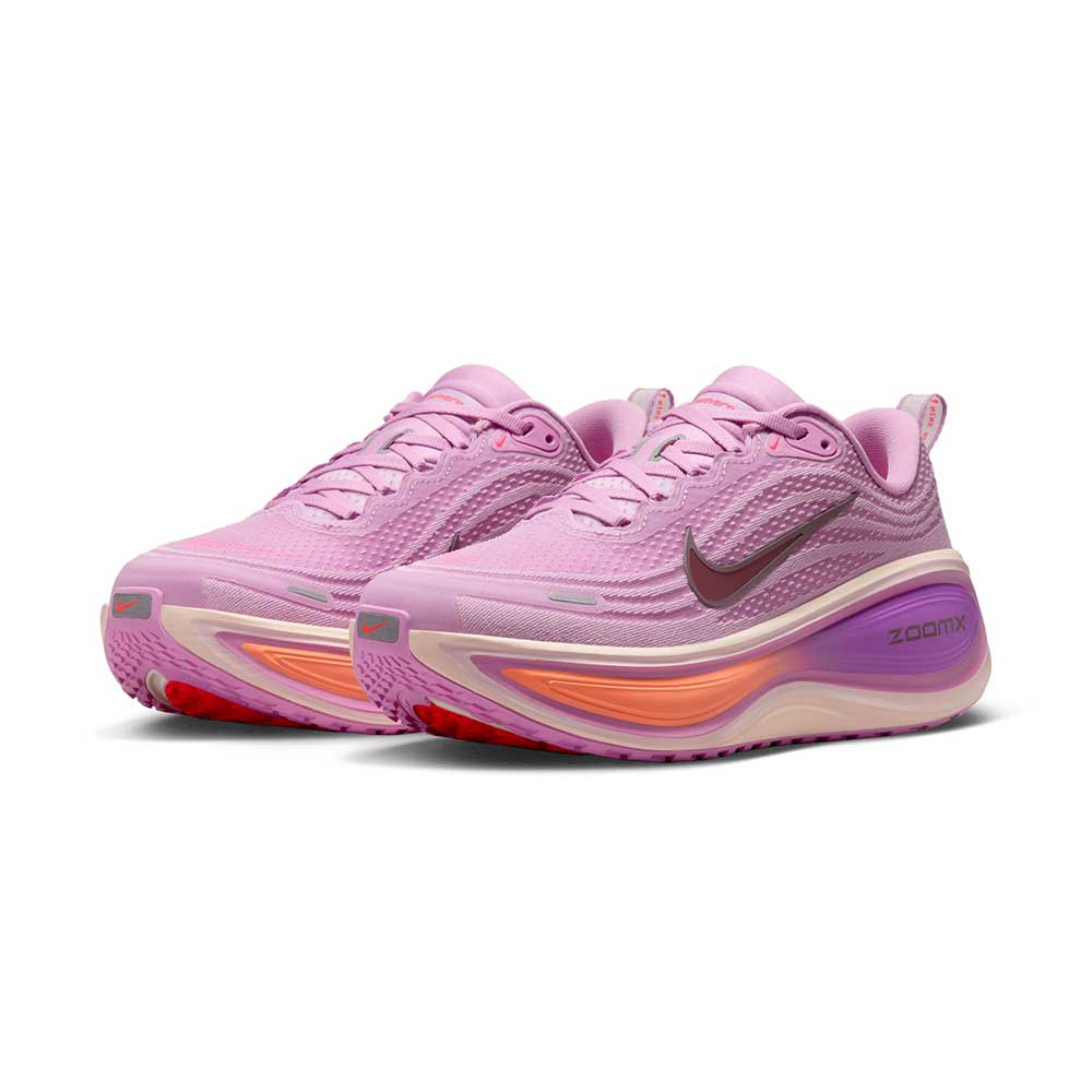 Women's Nike Vomero Plus Running Shoe - Light Magenta/Black/Pink Foam/Bright Violet - Regular (B)