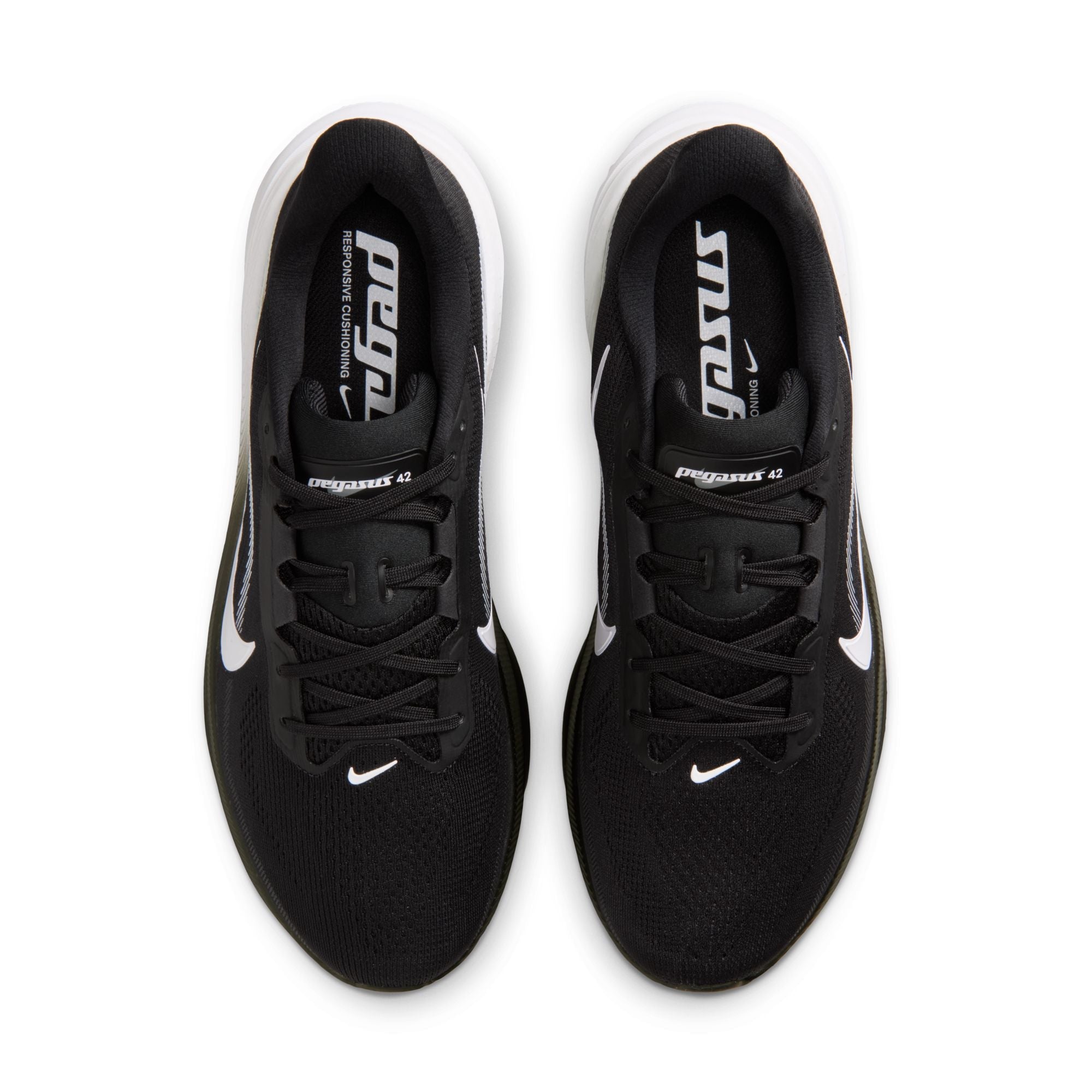Men's Pegasus 42 (001 - Black/White-Photon Dust)