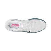 Men's Pegasus 42 Running Shoe - White/Black/Mineral Slate/Hyper Pink - Regular (D)