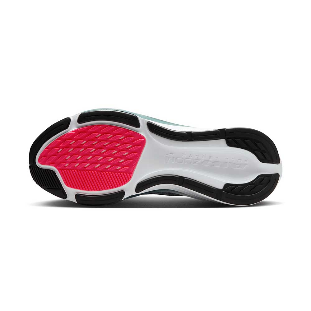 Men's Pegasus 42 Running Shoe - White/Black/Mineral Slate/Hyper Pink - Regular (D)