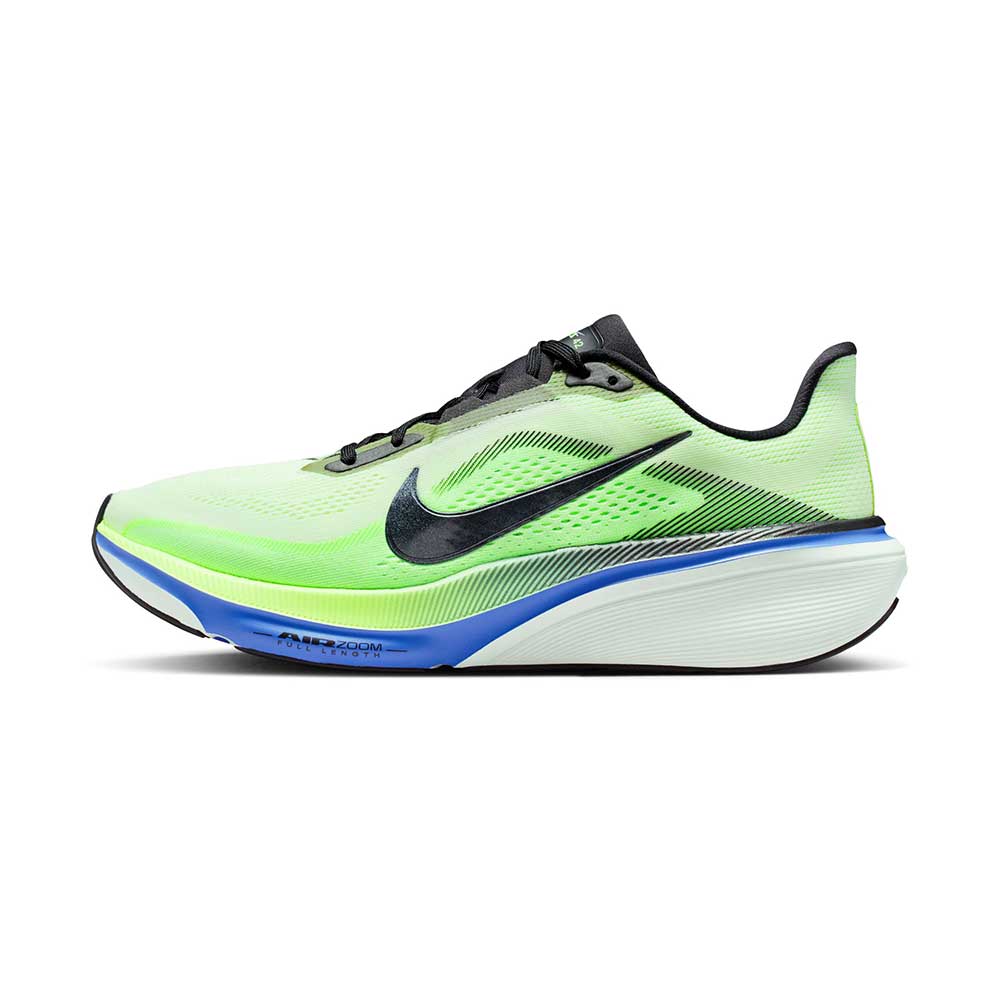 Men's Pegasus 42 Running Shoe - Volt Tint/Black Spruce/Sapphire - Regular (D)