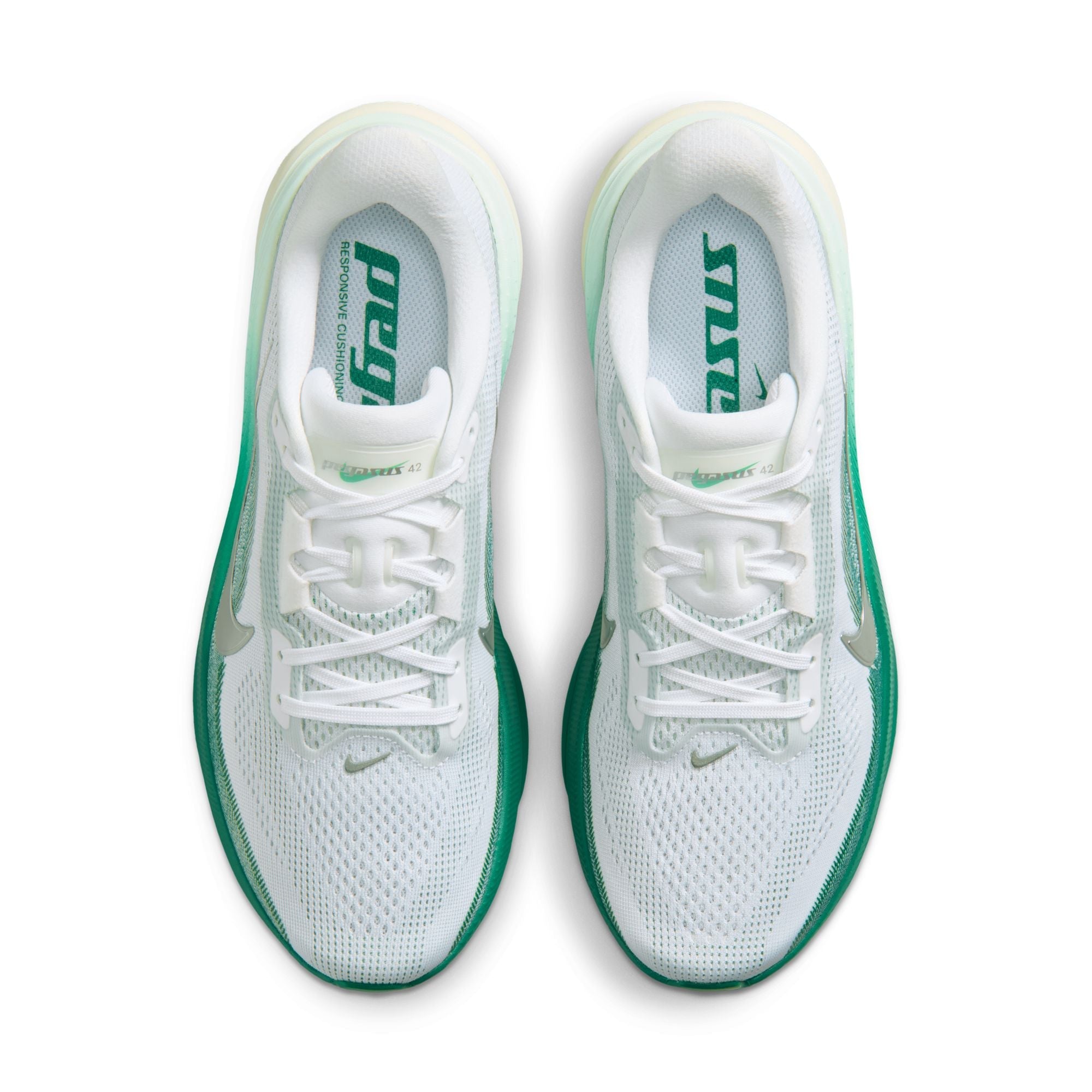 Women's Pegasus 42 (100 - White/Metallic Silver-Malachite)
