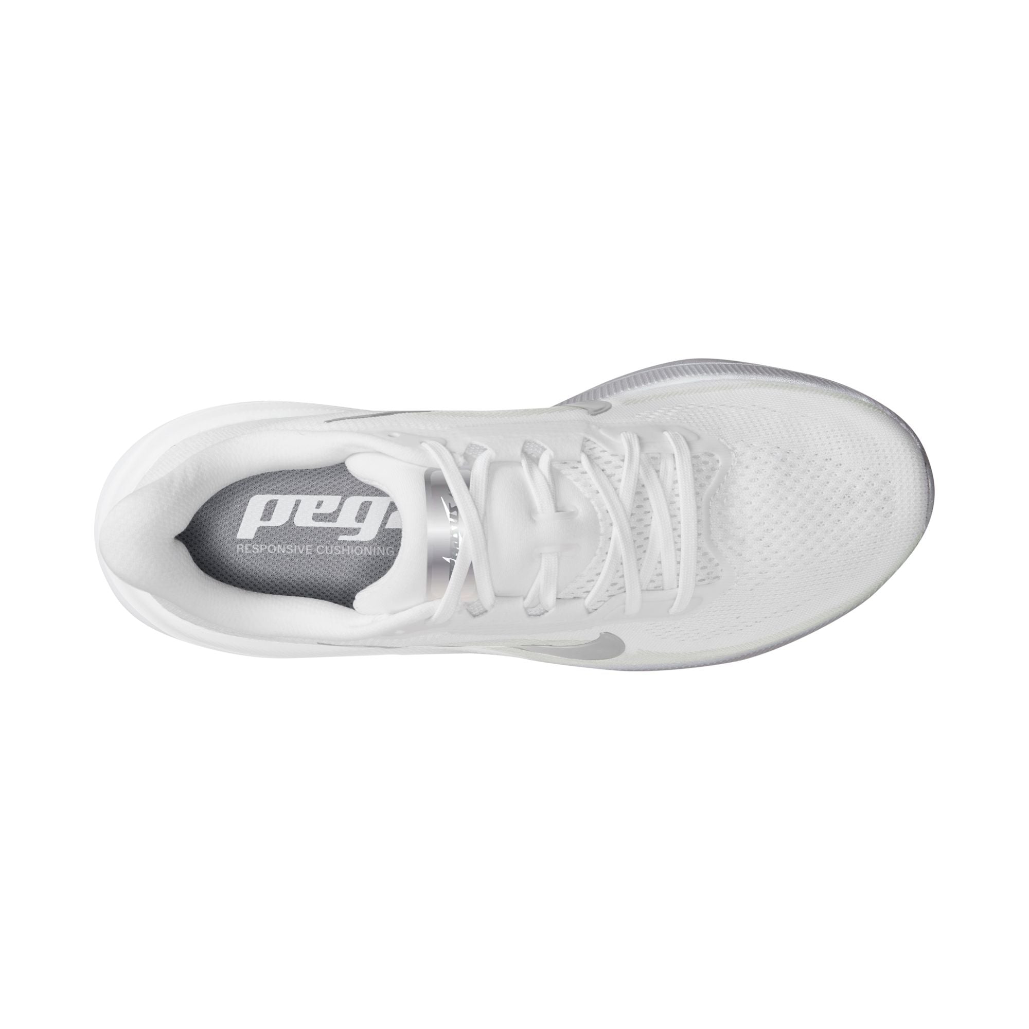 Women's Pegasus 42 (102 - White/Metallic Silver-Wolf Grey)