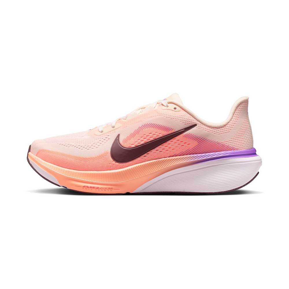 Women's Pegasus 42 Running Shoe - Chalk/Tattoo/Orange Pulse/Bright Violet - Regular (B)
