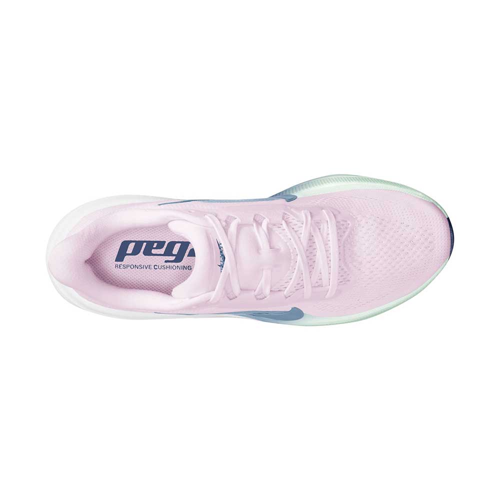 Women's Pegasus 42 Running Shoe - Bleached Lilac/Blue Void/Work Blue - Regular (B)