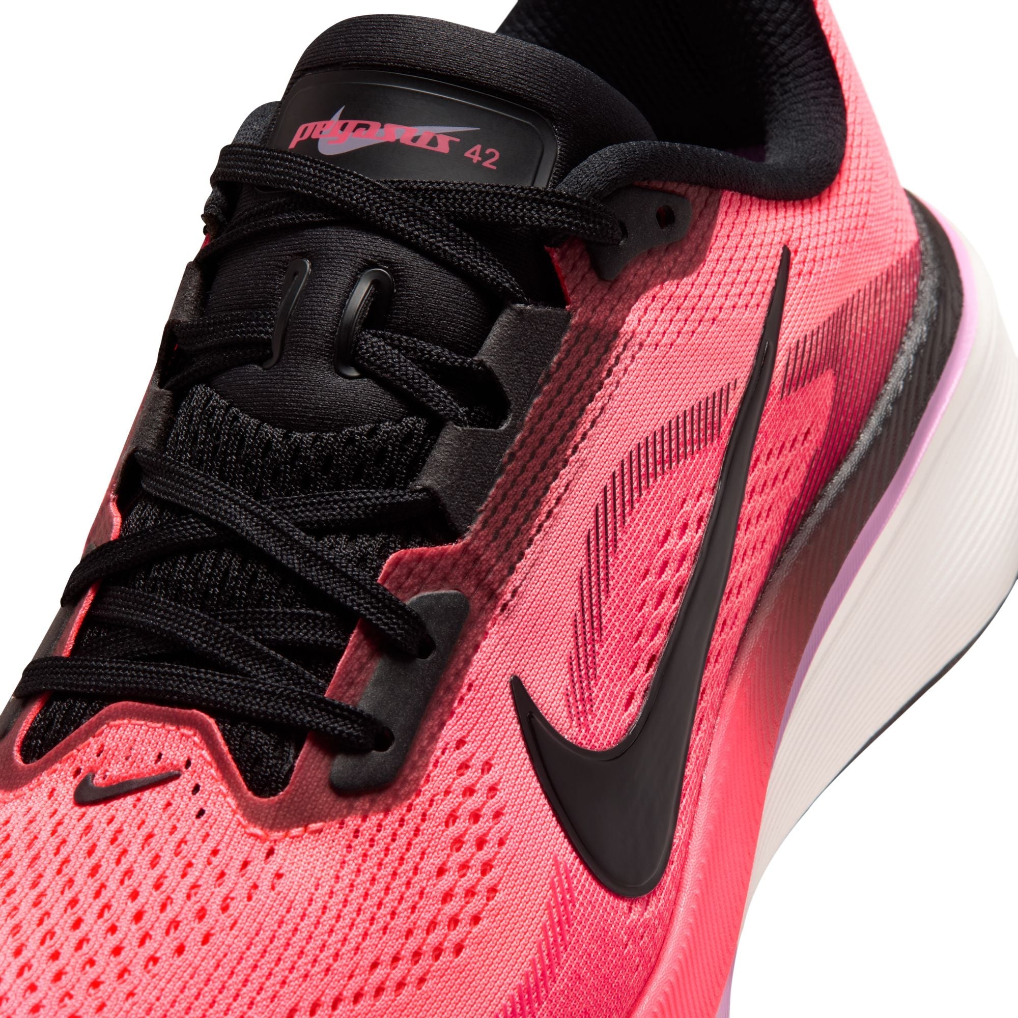 Women's Pegasus 42 (602 - Lava Glow/Black-Flash-Flash Crimson-Lt Magenta)