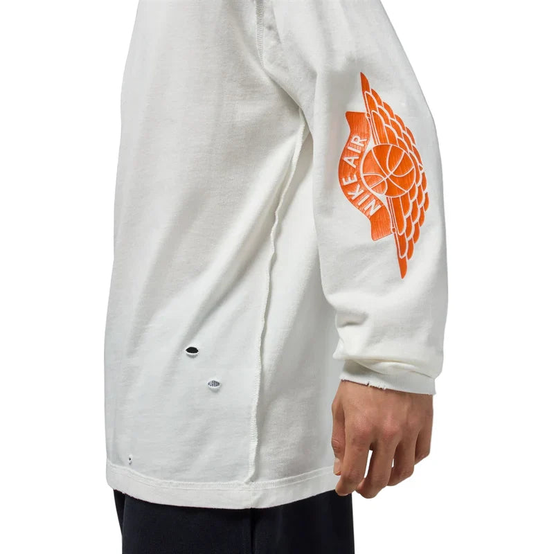 Men's Jordan Rare Air Washed 85 Mens Long Sleeve T-Shirt