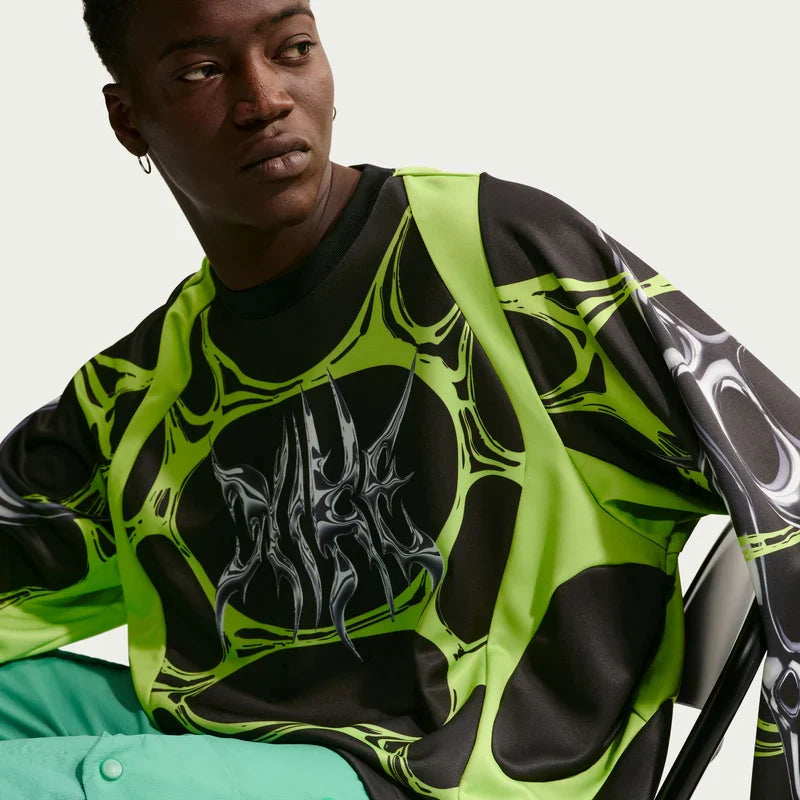Men's Nike Project FROG Jelly Cage Jersey - Black/Volt Ice