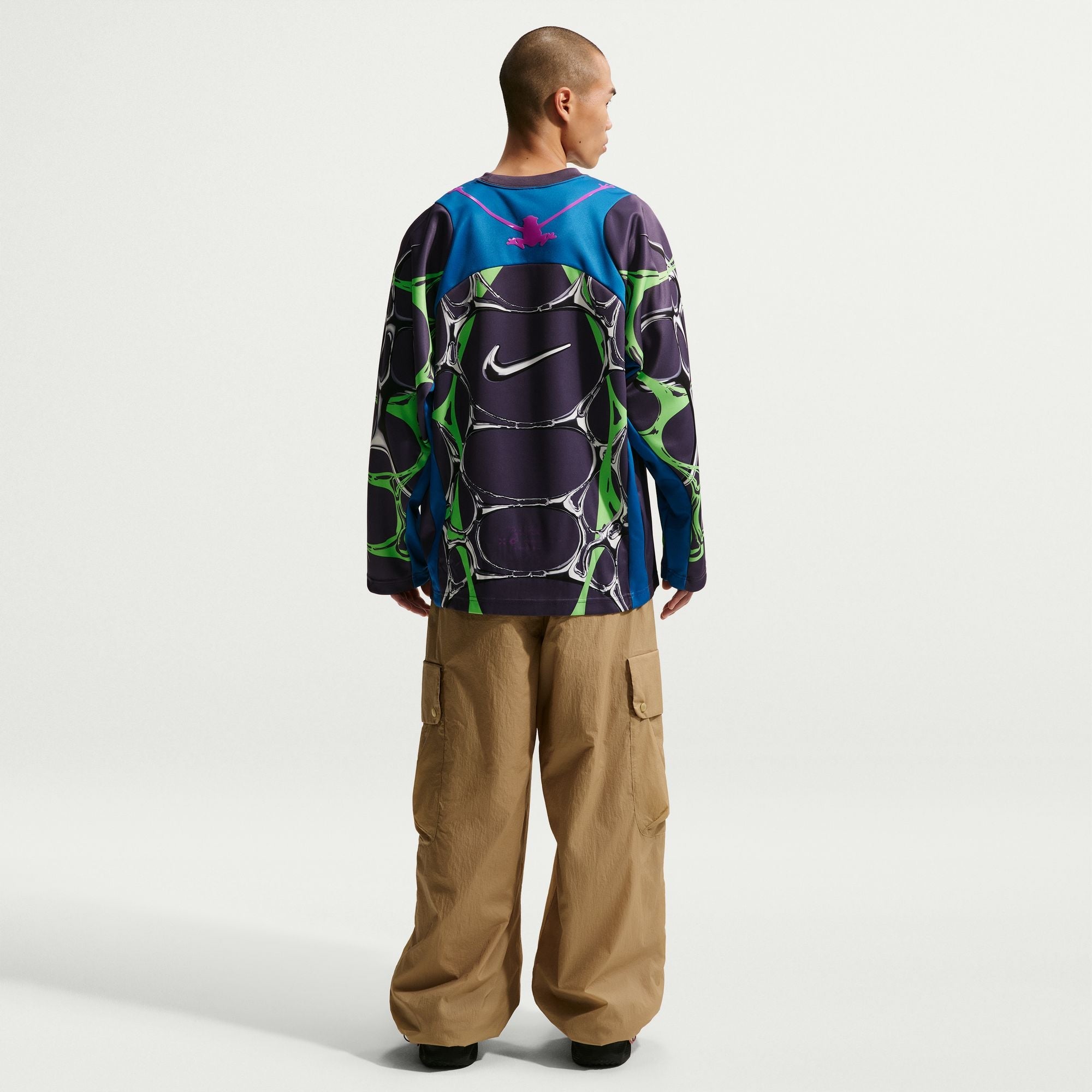 Men's Nike Project FROG Jelly Cage Jersey - Brilliant Blue/Dark Raisin/Vivid Purple