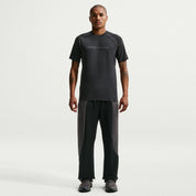 Men's Nike Tech Color-Block Open-Hem Fleece Pants - Black/Anthracite/Black