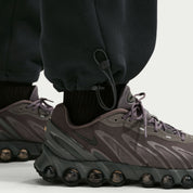 Men's Nike Tech Color-Block Open-Hem Fleece Pants - Black/Anthracite/Black