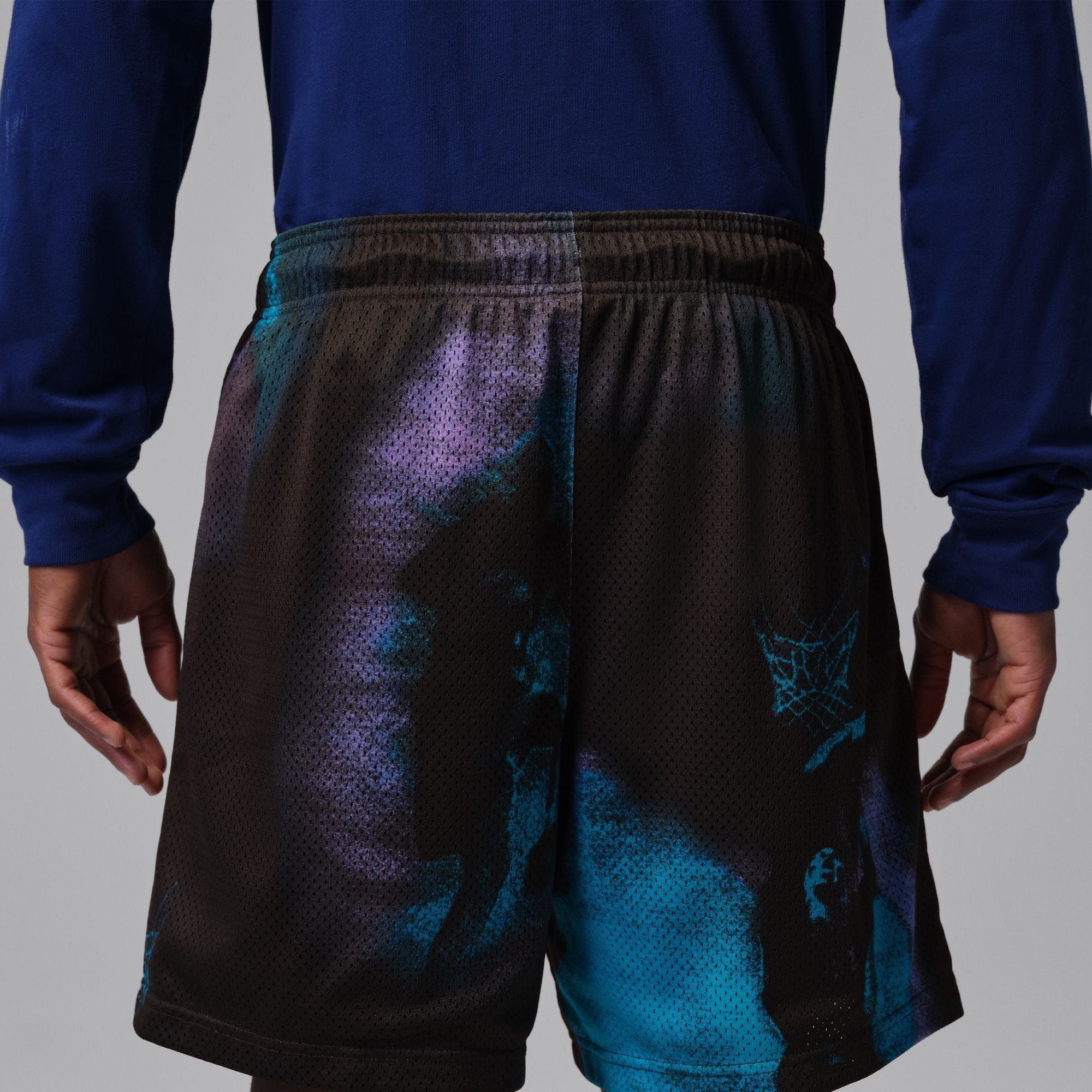 Men's Jordan Brooklyn Dream Dunk Shorts - Black/White