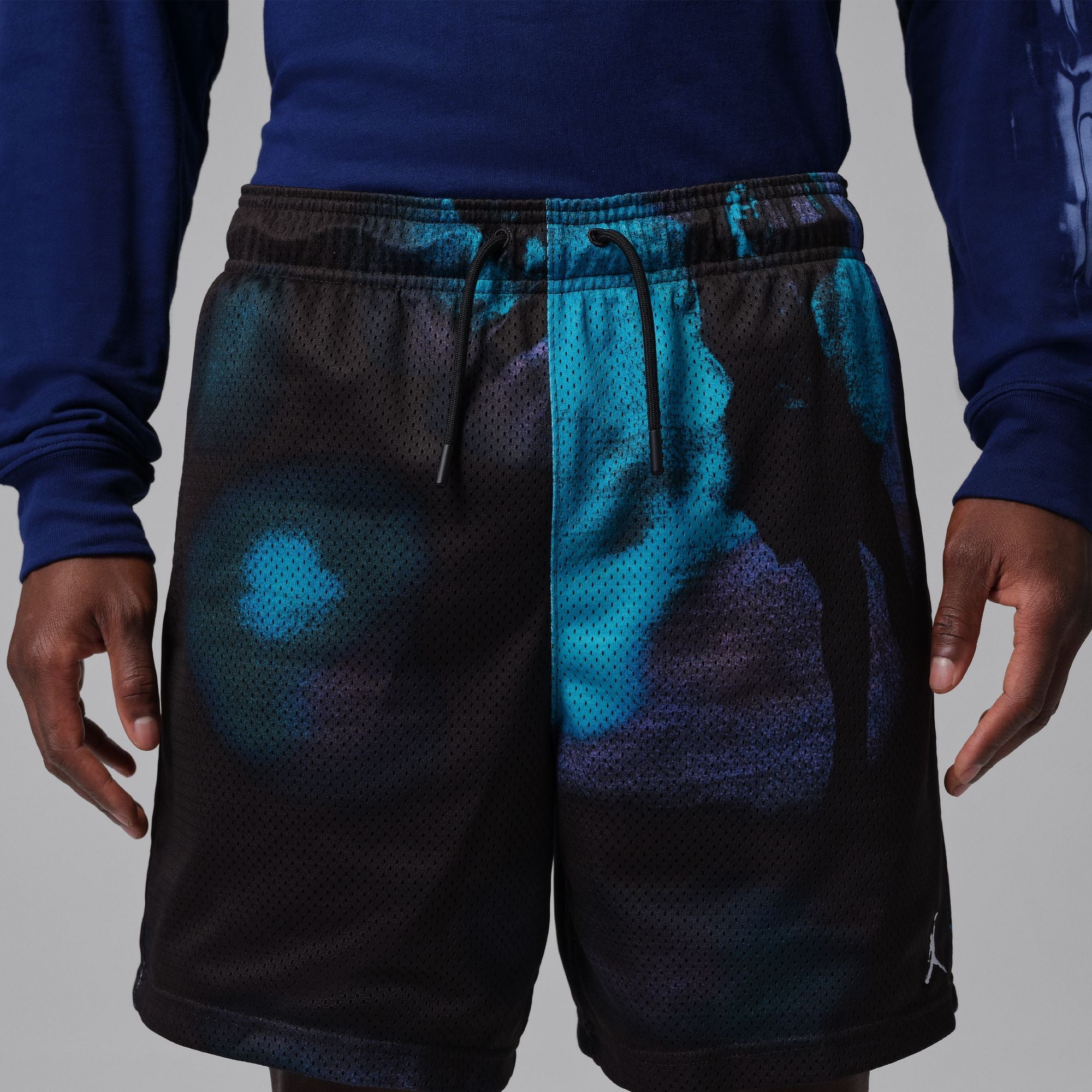Men's Jordan Brooklyn Dream Dunk Shorts - Black/White