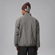Men's Jordan Brooklyn Hike Mike Reflective Draft Jacket - Metallic Silver