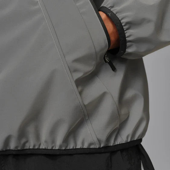 Men's Jordan Brooklyn Hike Mike Reflective Draft Jacket - Metallic Silver