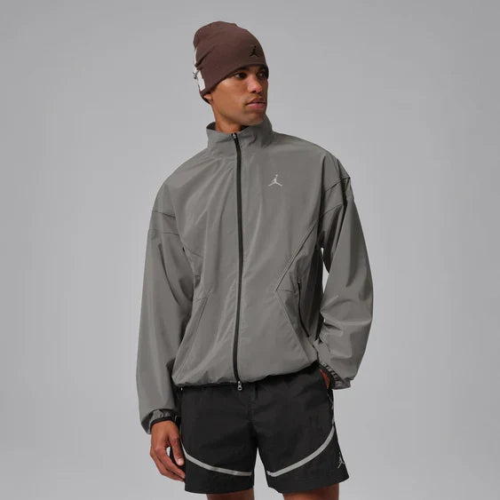 Men's Jordan Brooklyn Hike Mike Reflective Draft Jacket - Metallic Silver