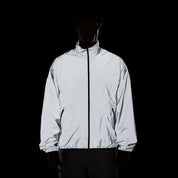 Men's Jordan Brooklyn Hike Mike Reflective Draft Jacket - Metallic Silver