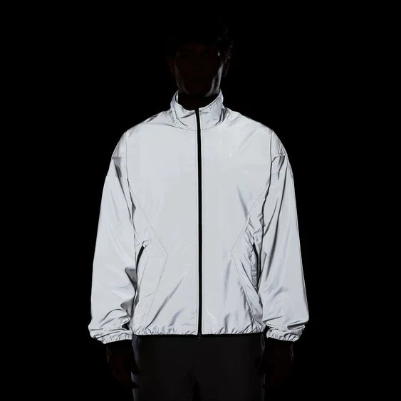 Men's Jordan Brooklyn Hike Mike Reflective Draft Jacket - Metallic Silver