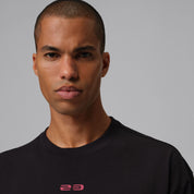 Men's Jordan Flight Script T-Shirt - Black/Gym Red