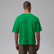 Men's Nike Jordan Flight Essentials Boxy Graphic T-Shirt - Lucky Green/University Red