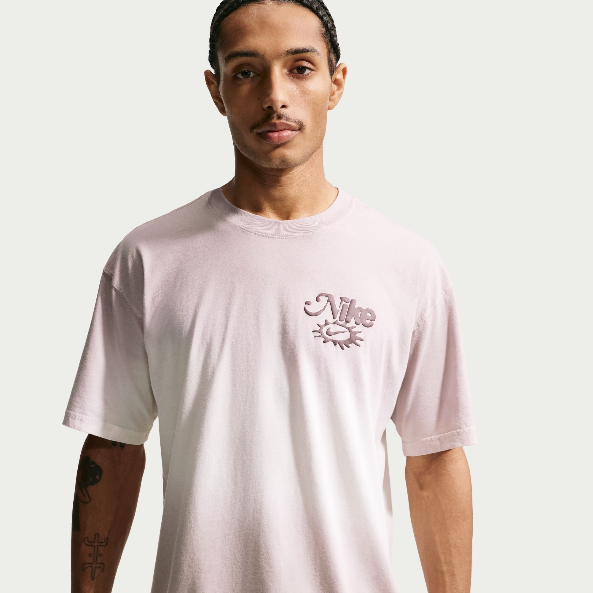 Men's Nike Sportswear Lifestyle Dunk Dip Dye T-Shirt - Sail/Moon Particle