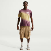 Men's Nike Sportswear Lifestyle Dunk Dip Dye T-Shirt - Buff Gold/Tattoo