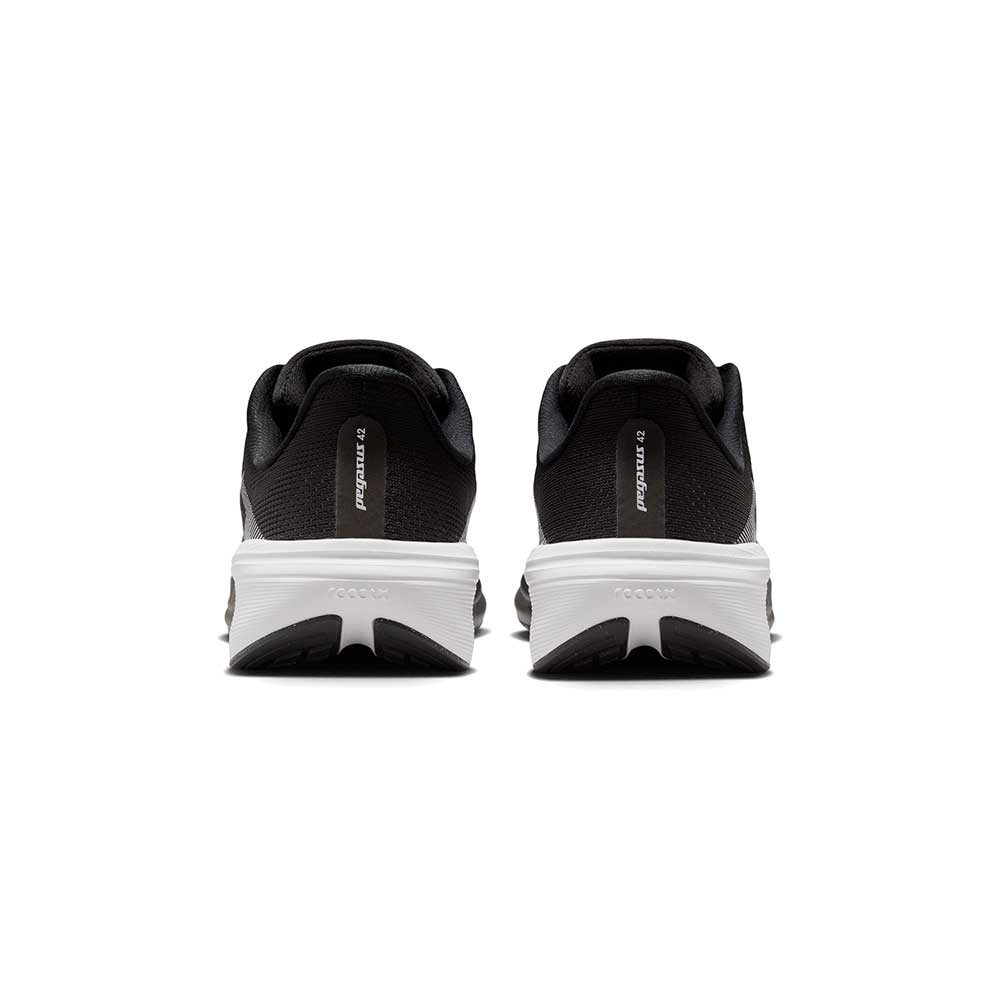 Youth Nike Pegasus 42 Running Shoe - Black/White/Photon Dust - Regular (D)