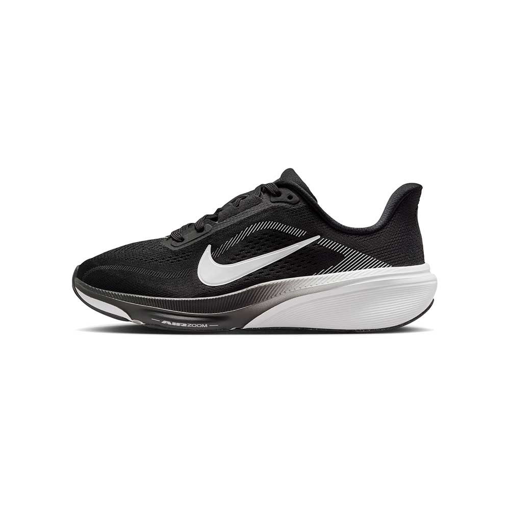 Youth Nike Pegasus 42 Running Shoe - Black/White/Photon Dust - Regular (D)