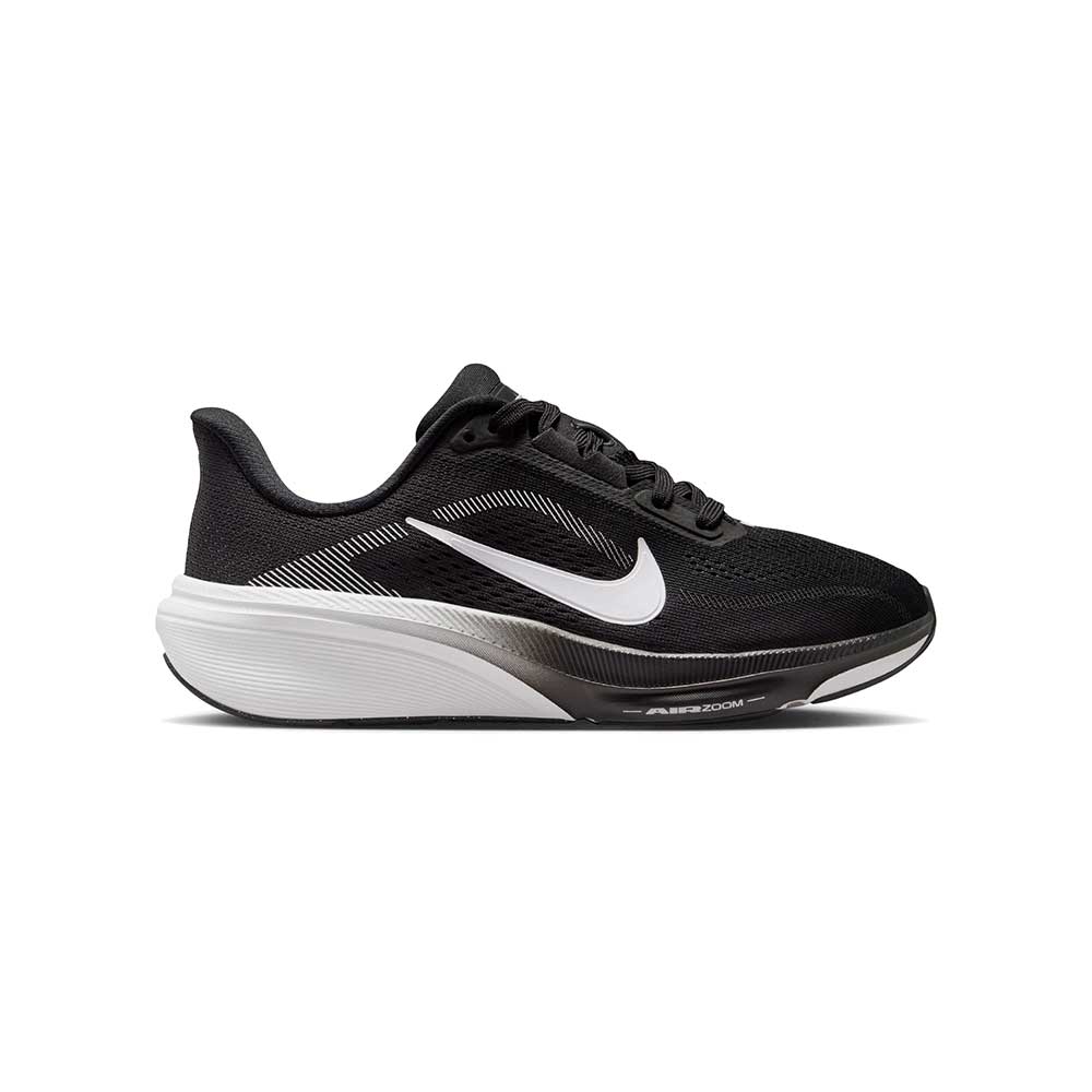 Youth Nike Pegasus 42 Running Shoe - Black/White/Photon Dust - Regular (D)