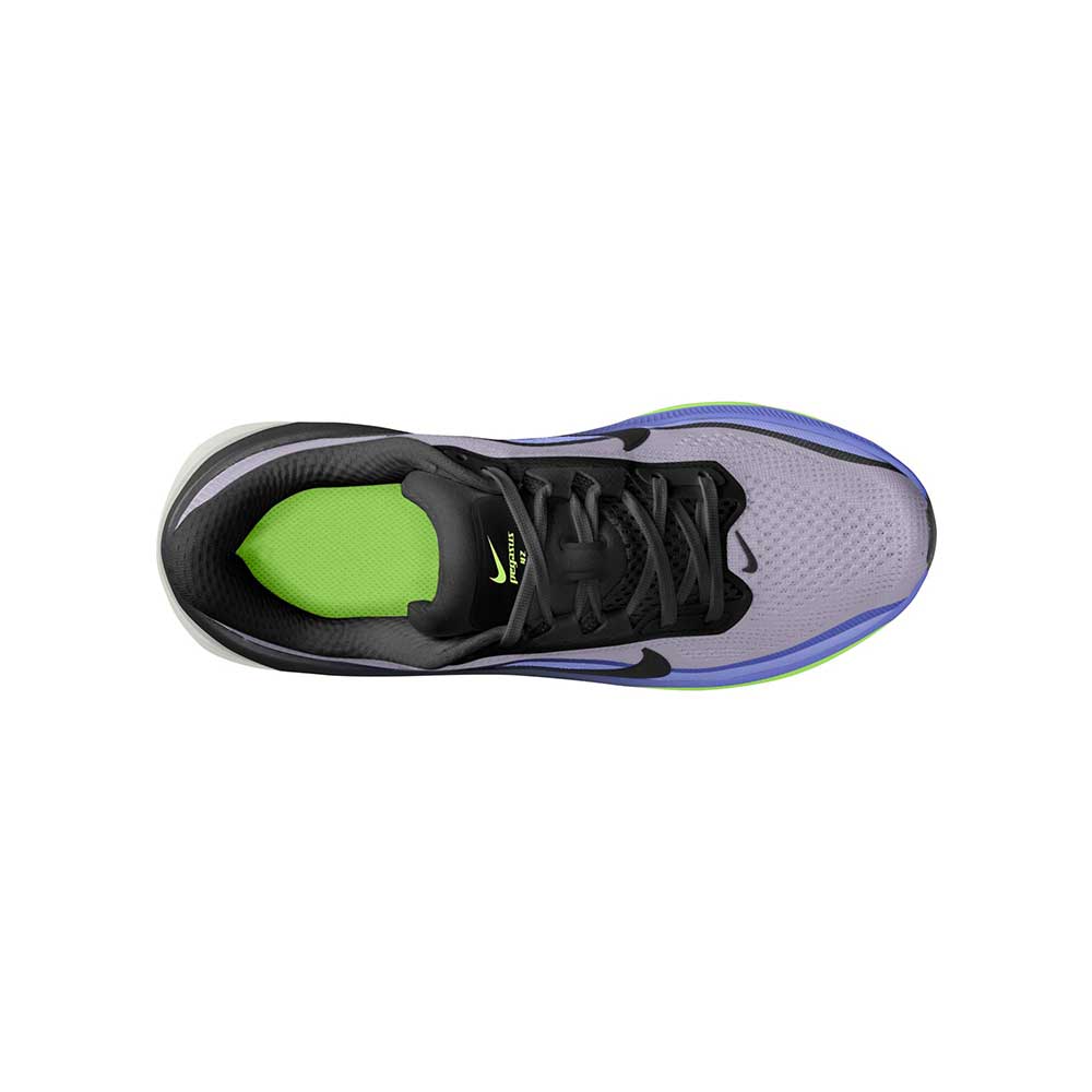 Youth Nike Pegasus 42 Running Shoe - Sapphire/Black/Lapis/Lime Blast - Regular (D)