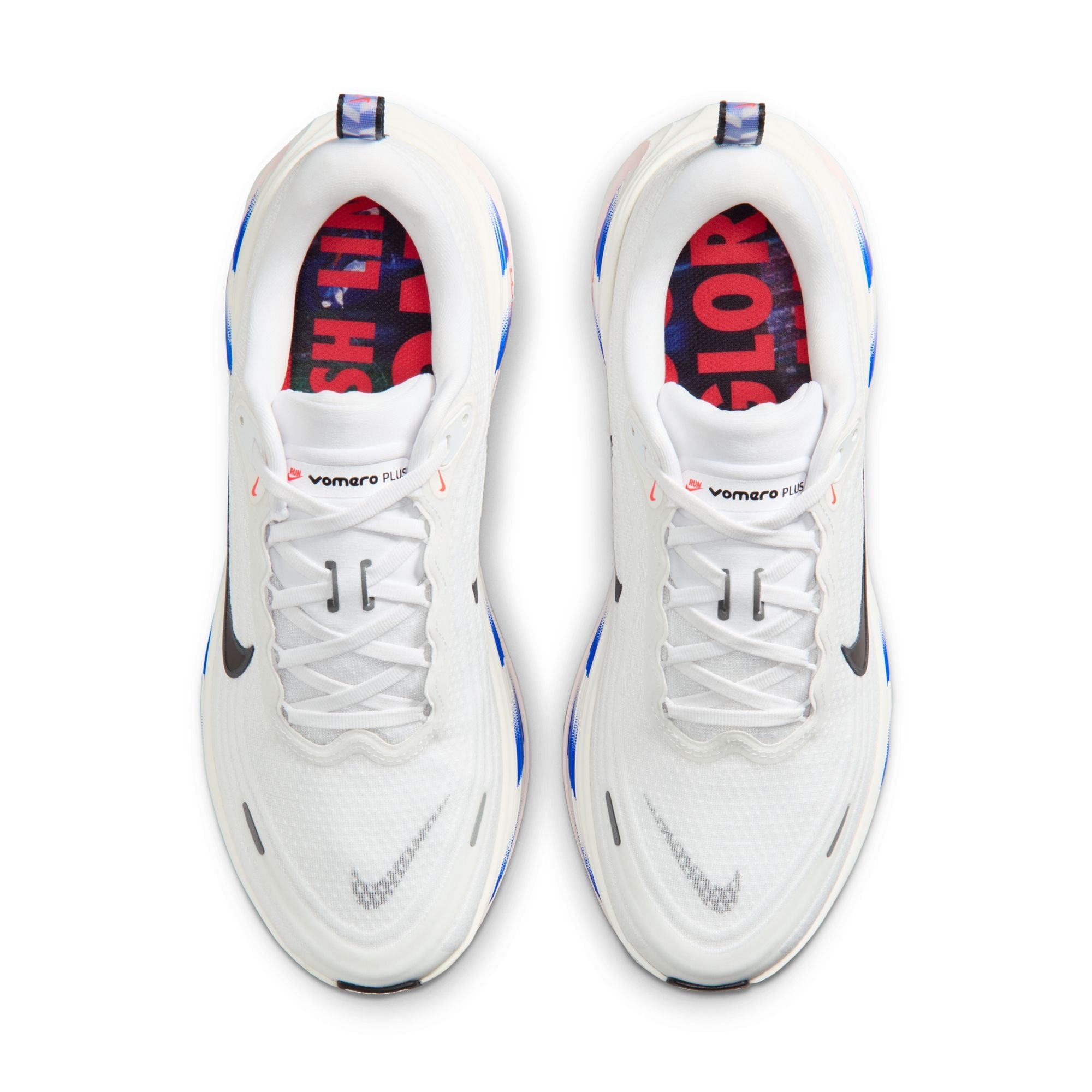 Men's Vomero Plus (100 - White/Black-Racer Blue-Bright Crimson)