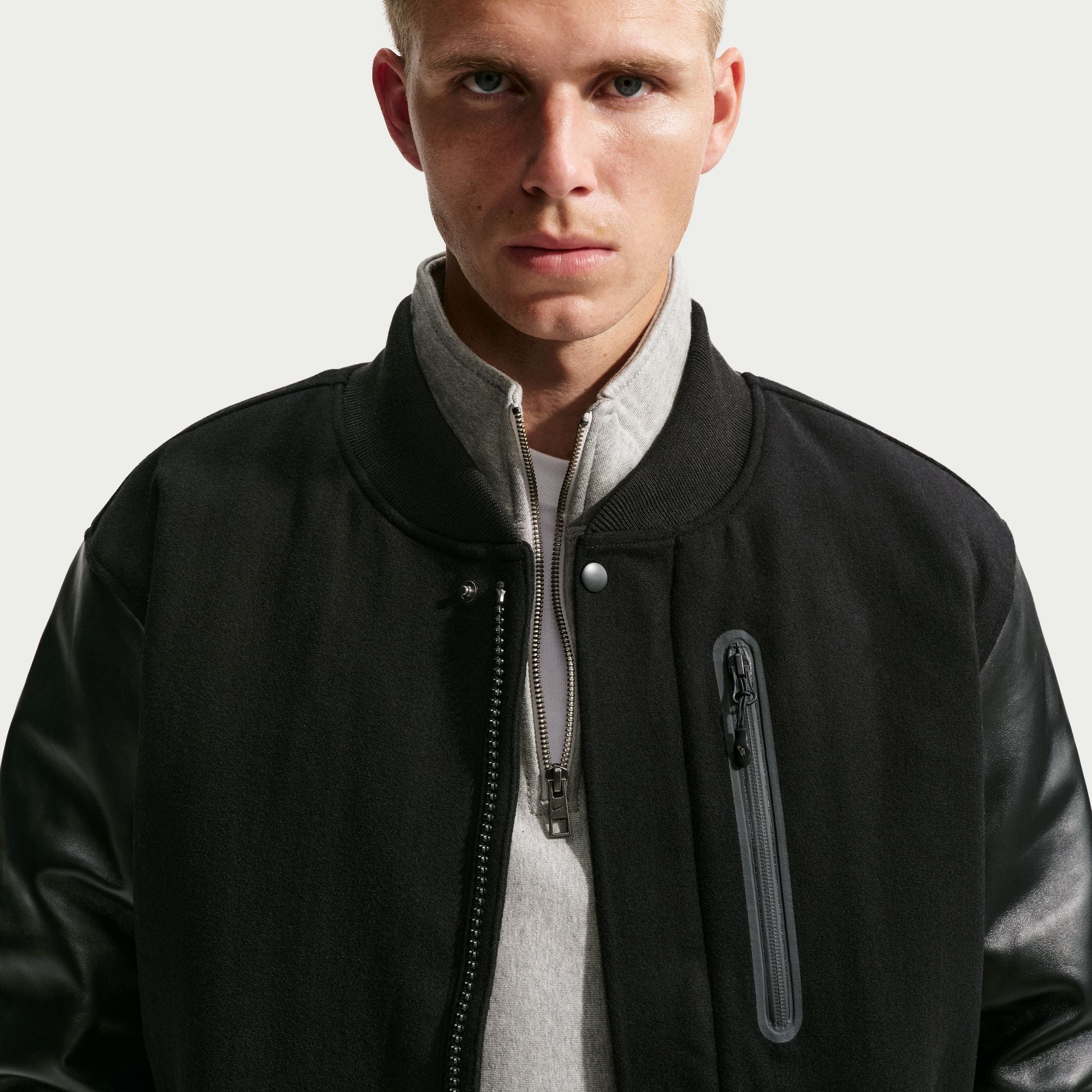 Mens Nike Sportswear Destroyer Jacket - Black
