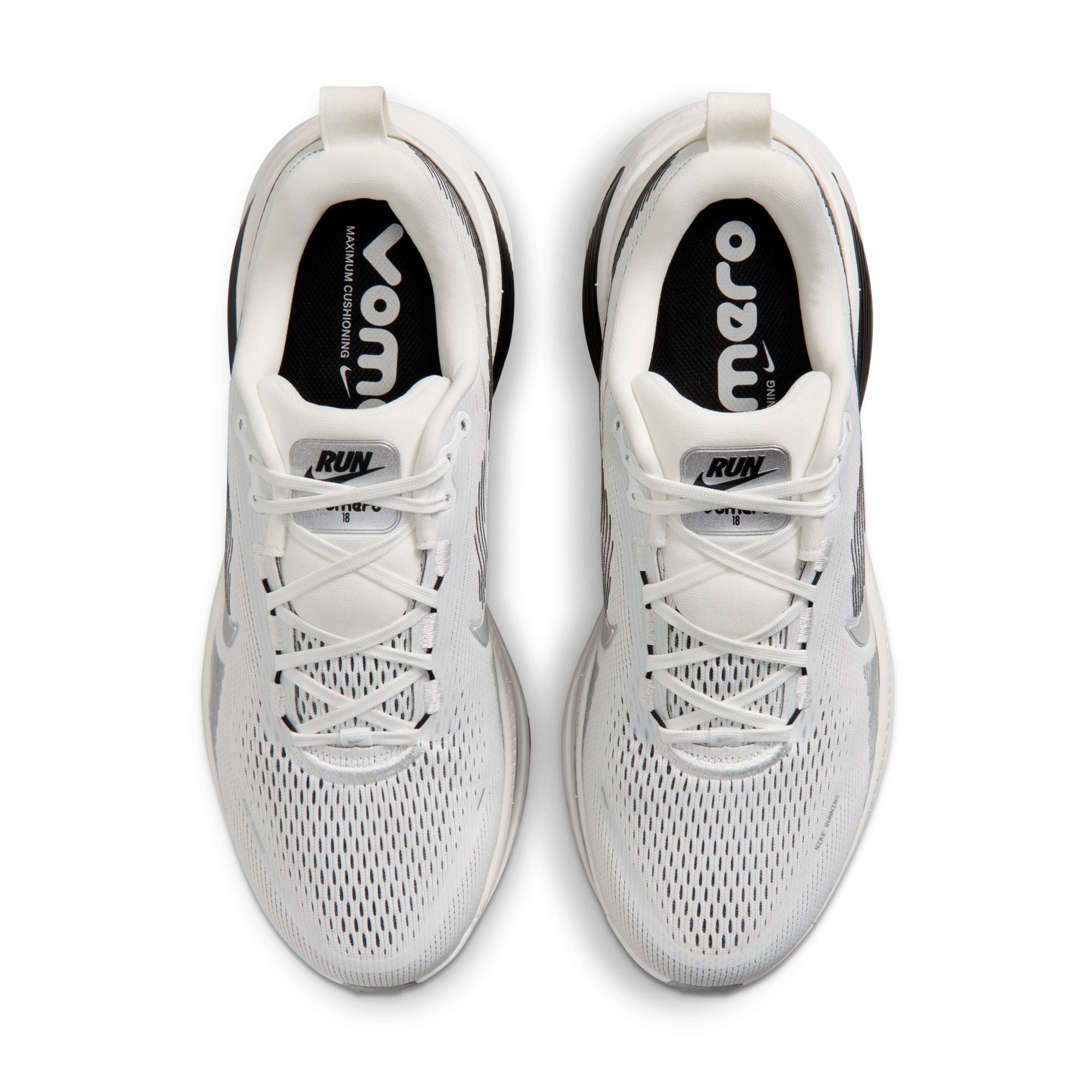 Men's Vomero 18 (100 - Summit White/Metallic Silver-Black)
