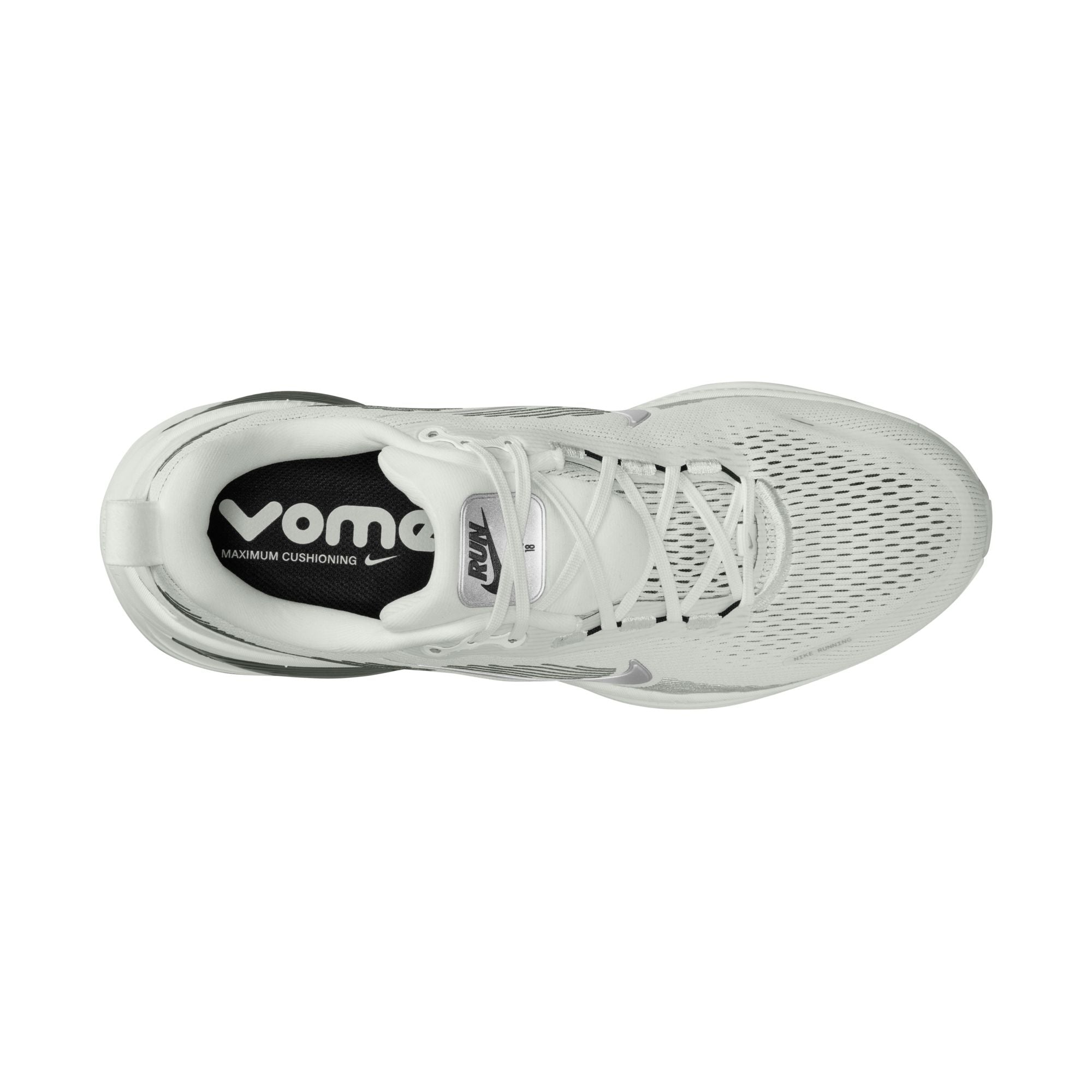 Men's Vomero 18 (100 - Summit White/Metallic Silver-Black)