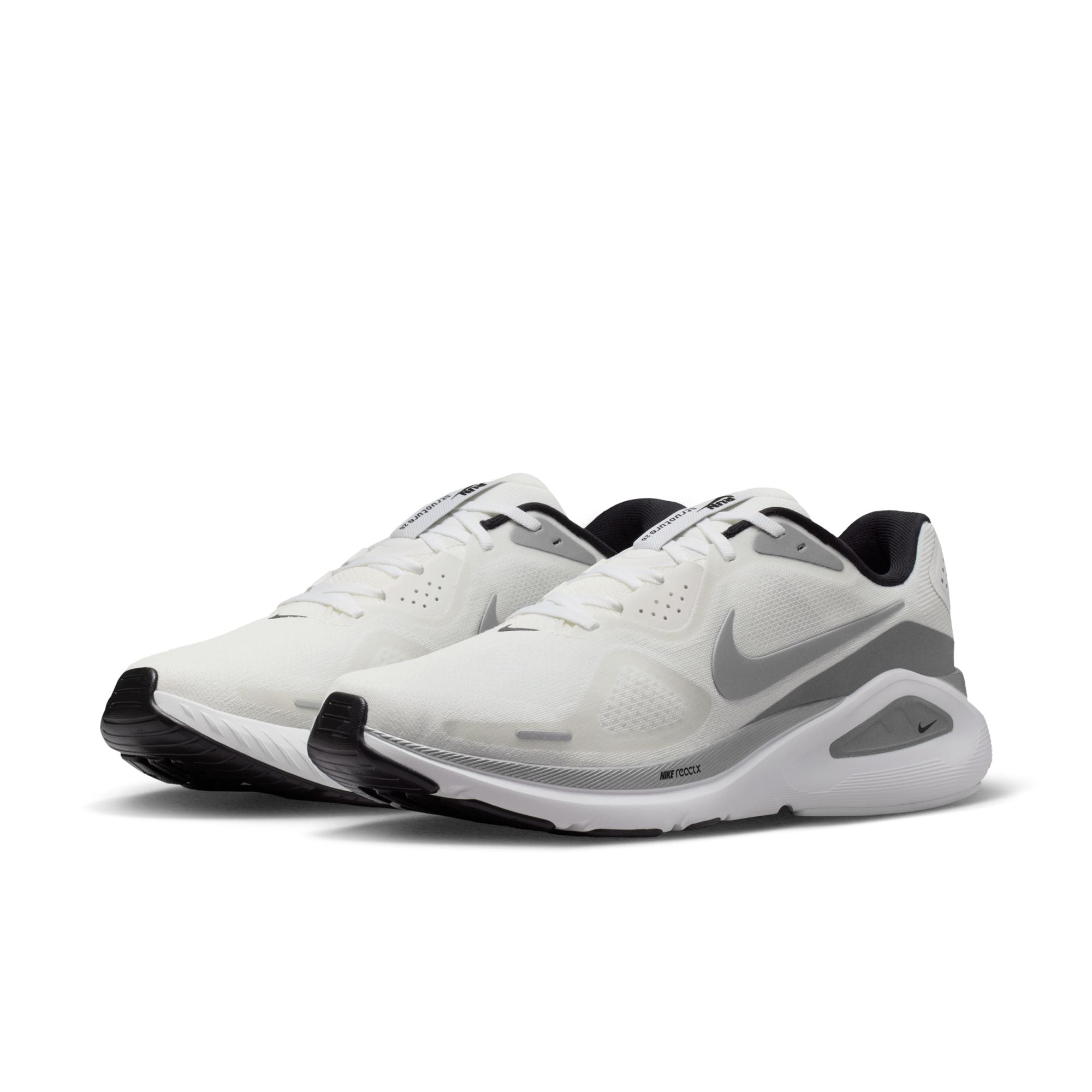 Men’s Structure 26 (100 - Summit White/Metallic Silver-Black-White)