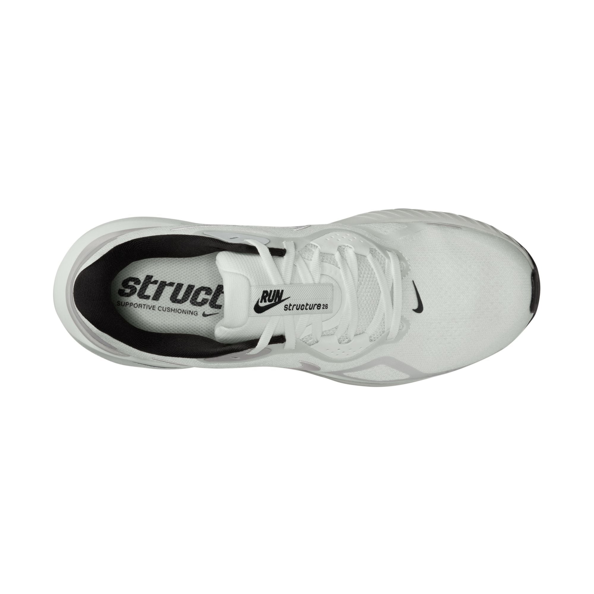 Men’s Structure 26 (100 - Summit White/Metallic Silver-Black-White)