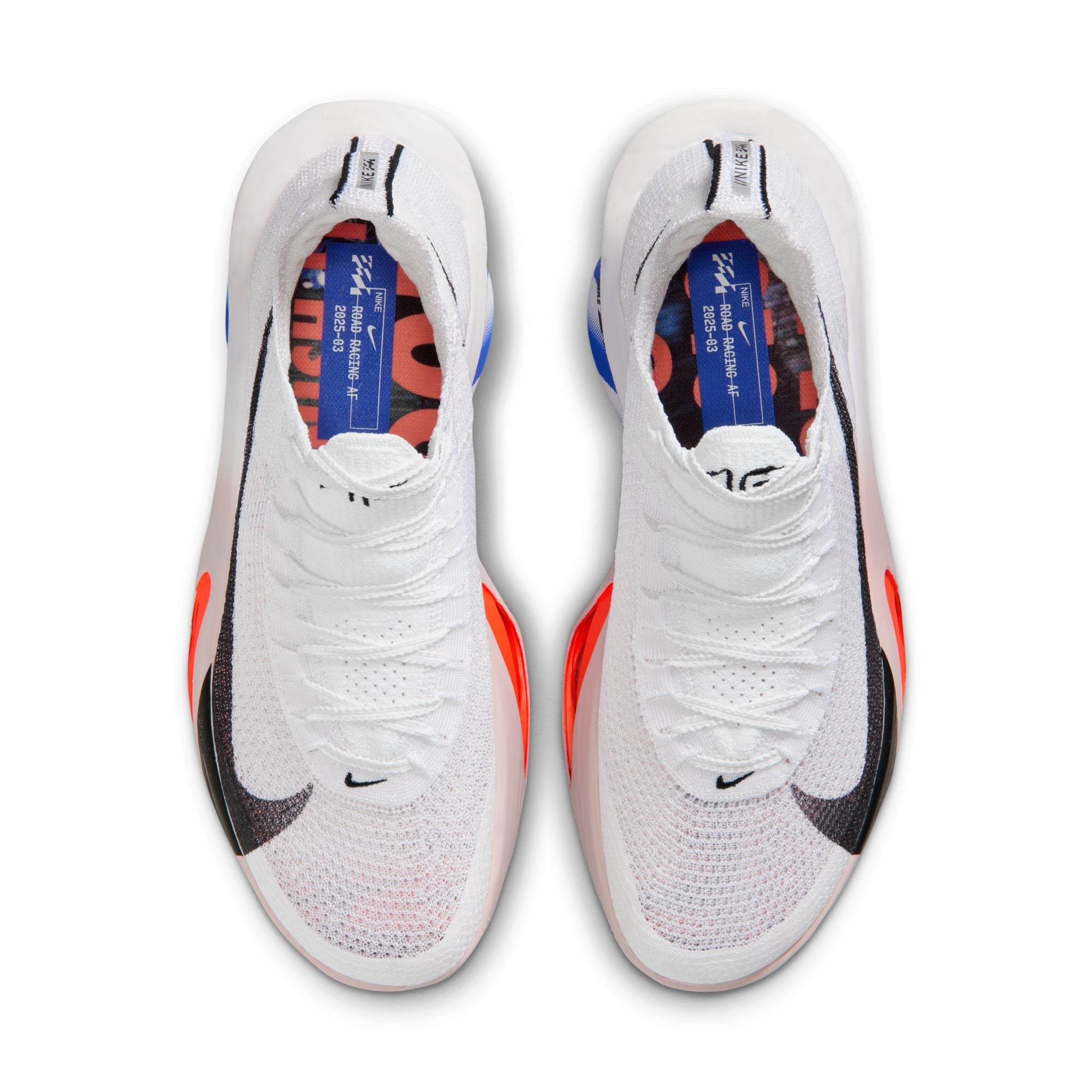 Men's Alphafly 3 (100 - White/Black-Platinum Violet-Silt Red)