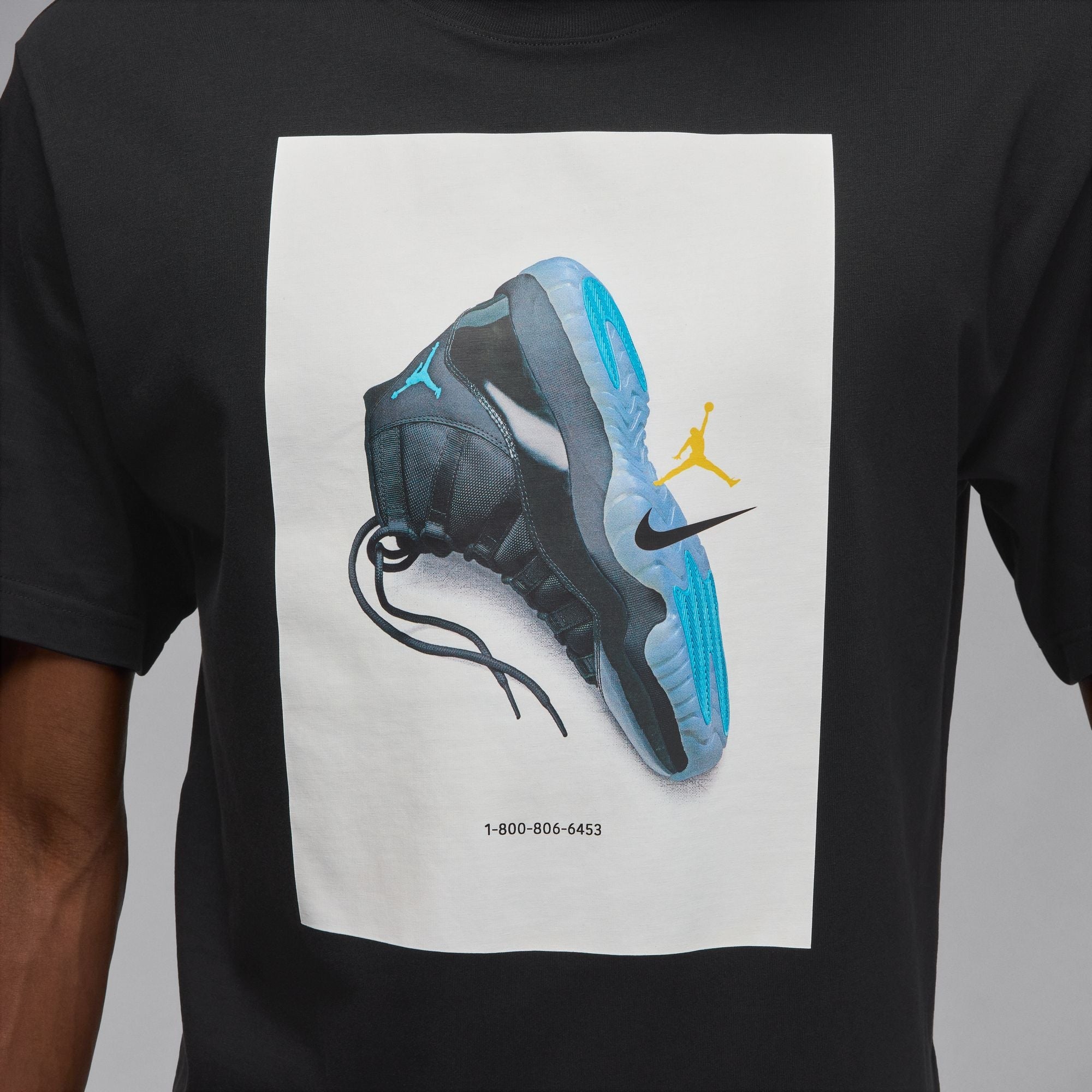 Men's Jordan Brooklyn AJ11 T-Shirt - Black