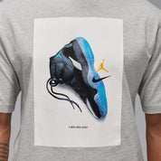Men's Jordan Brooklyn AJ11 Graphic T-Shirt - Grey Heather