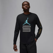 Men's Jordan Brooklyn AJ11 Graphic Long-Sleeve T-Shirt - Black